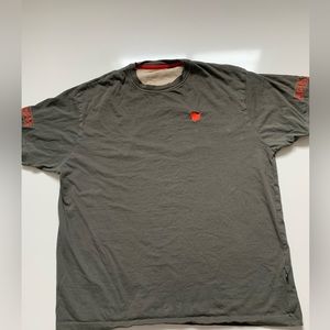 Solotoro Mens Green T-Shirt Ox Logo Short‎ Sleeve Crew Neck Size X-Large